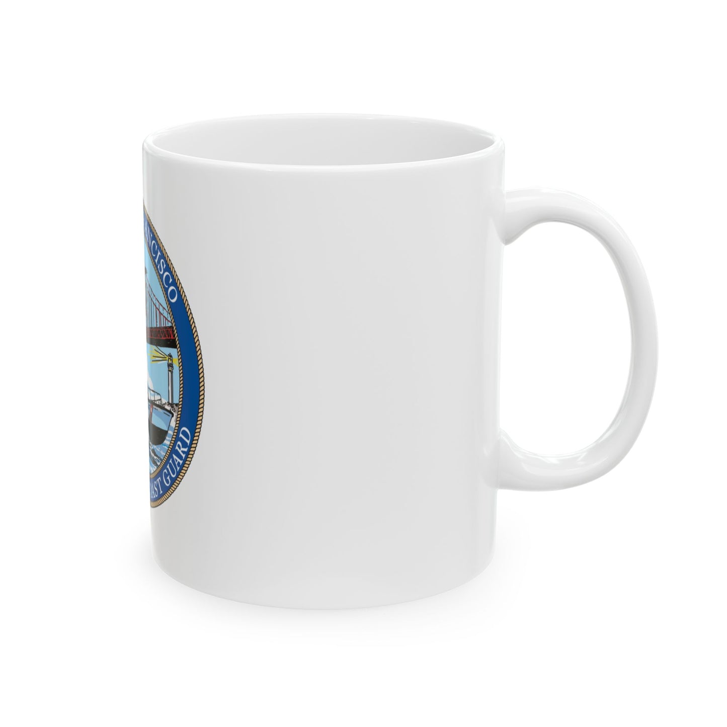 USCG Sector San Francisco (U.S. Coast Guard) White Coffee Mug