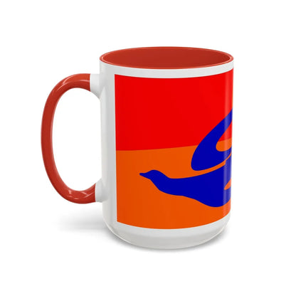 Flag of Ashtarak Armenia - Accent Coffee Mug-Go Mug Yourself