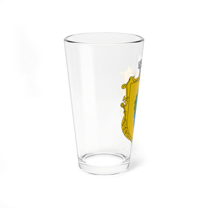 Coat of Arms of Vynnyky Lviv Oblast (Ukraine) (Coat of Arms) Pint Glass 16oz