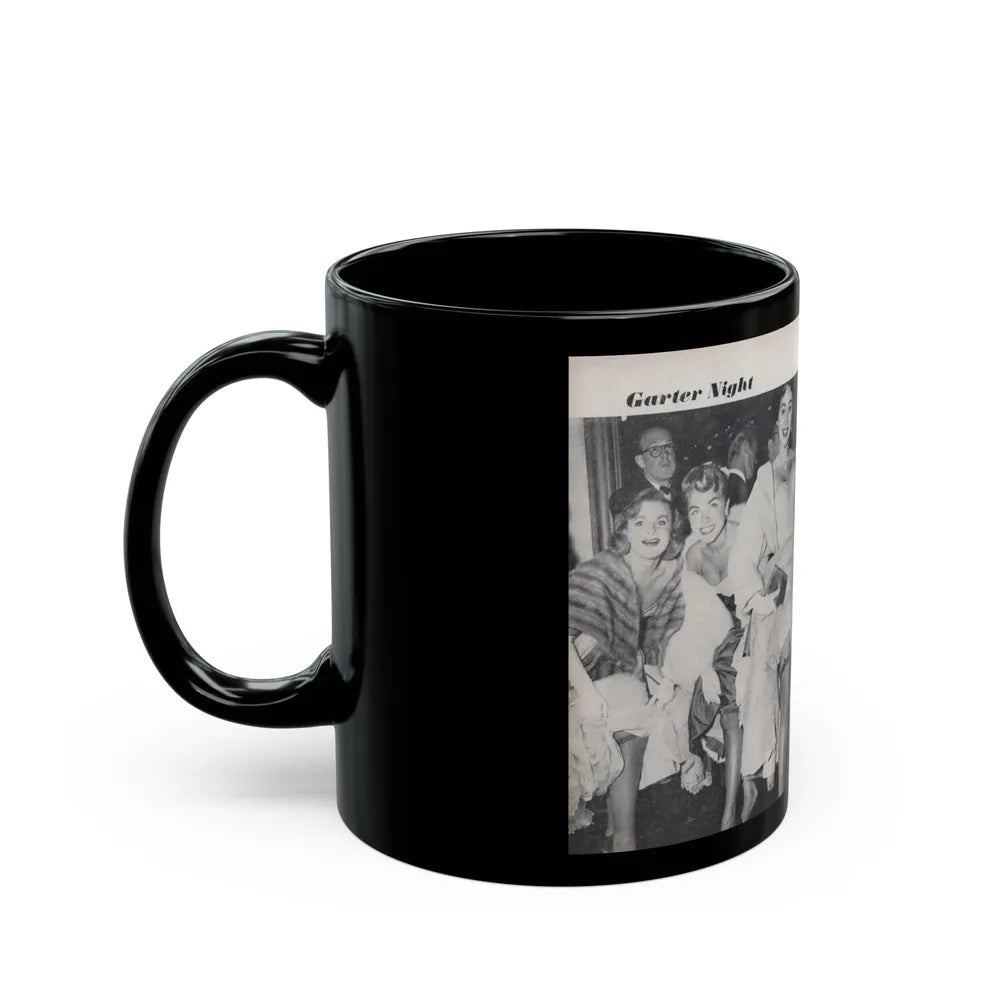 Terry Moore #455 - 66 PHOTOGRAPHS OF Terry MOORE U.K. Pocket Mag. Pages 40 & 41 (Vintage Female Icon) Black Coffee Mug-Go Mug Yourself