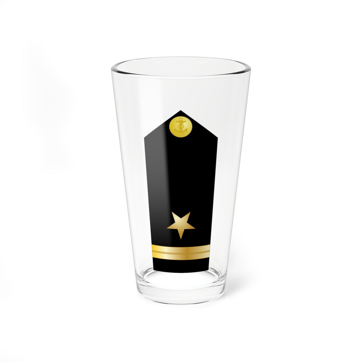 US Navy O1 ENS (United States) (Military Rank) Pint Glass 16oz