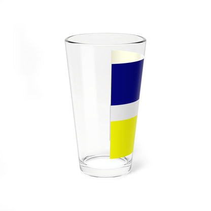 Old Flag Louisianna (United States) Pint Glass 16oz