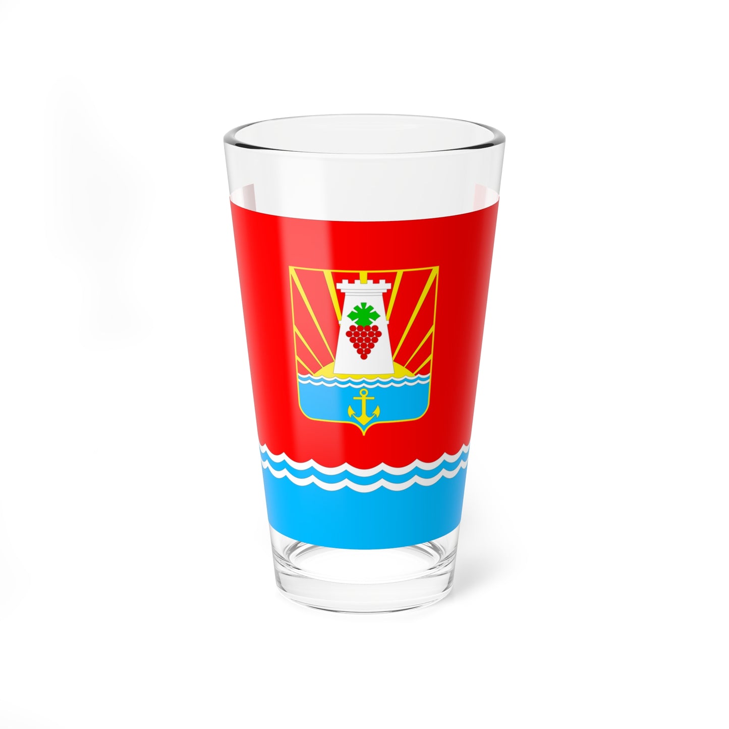 Flag of Feodosia (Russia) Pint Glass 16oz