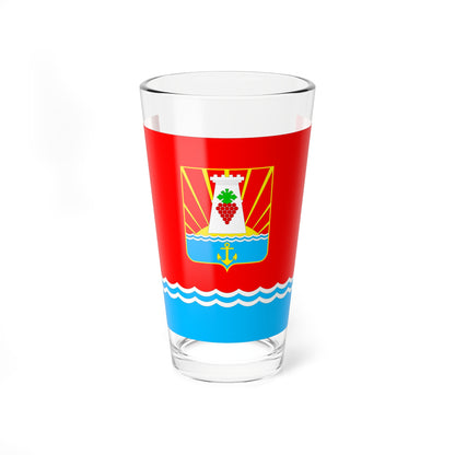 Flag of Feodosia (Russia) Pint Glass 16oz