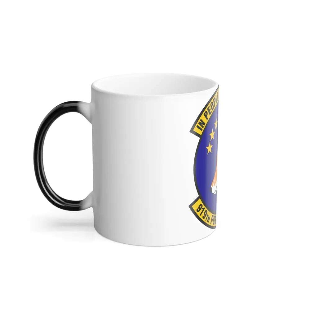 919th Force Support Squadron (U.S. Air Force) Color Changing Coffee Mug-Go Mug Yourself