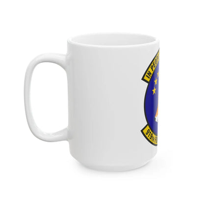 919th Force Support Squadron (U.S. Air Force) White Coffee Mug-Go Mug Yourself