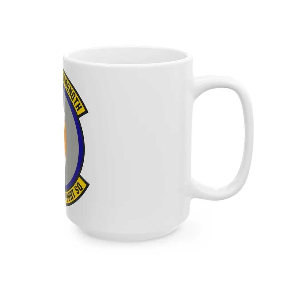 919th Force Support Squadron (U.S. Air Force) White Coffee Mug-Go Mug Yourself