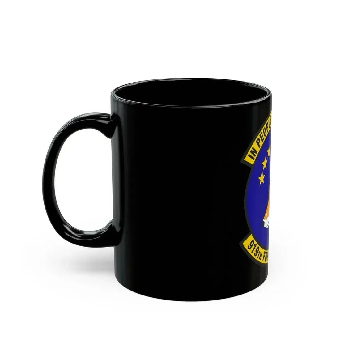 919th Force Support Squadron (U.S. Air Force) Black Coffee Mug - Go Mug Yourself