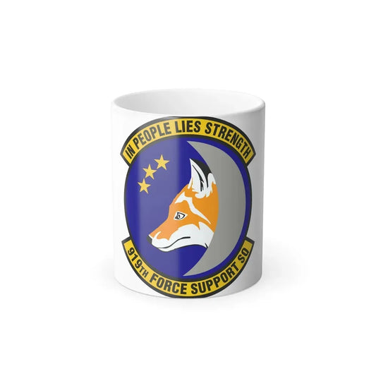 919th Force Support Squadron (U.S. Air Force) Color Changing Coffee Mug 11oz - Go Mug Yourself