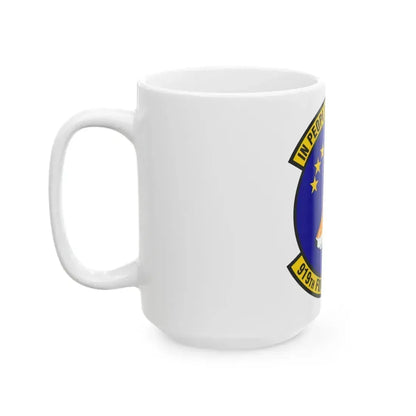 919th Force Support Squadron (U.S. Air Force) White Coffee Mug - Go Mug Yourself