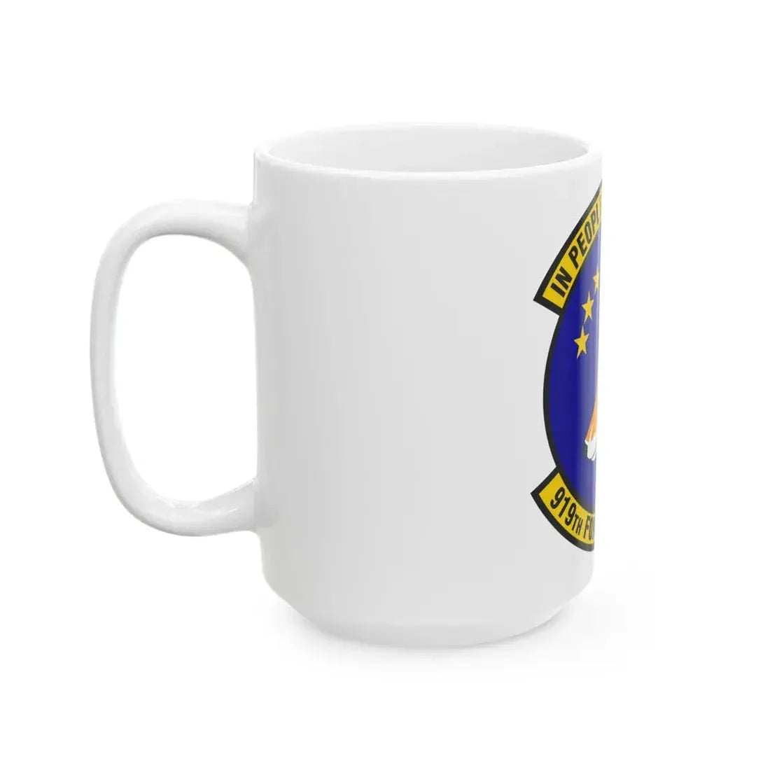 919th Force Support Squadron (U.S. Air Force) White Coffee Mug - Go Mug Yourself