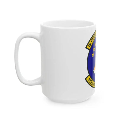 919th Force Support Squadron (U.S. Air Force) White Coffee Mug - Go Mug Yourself
