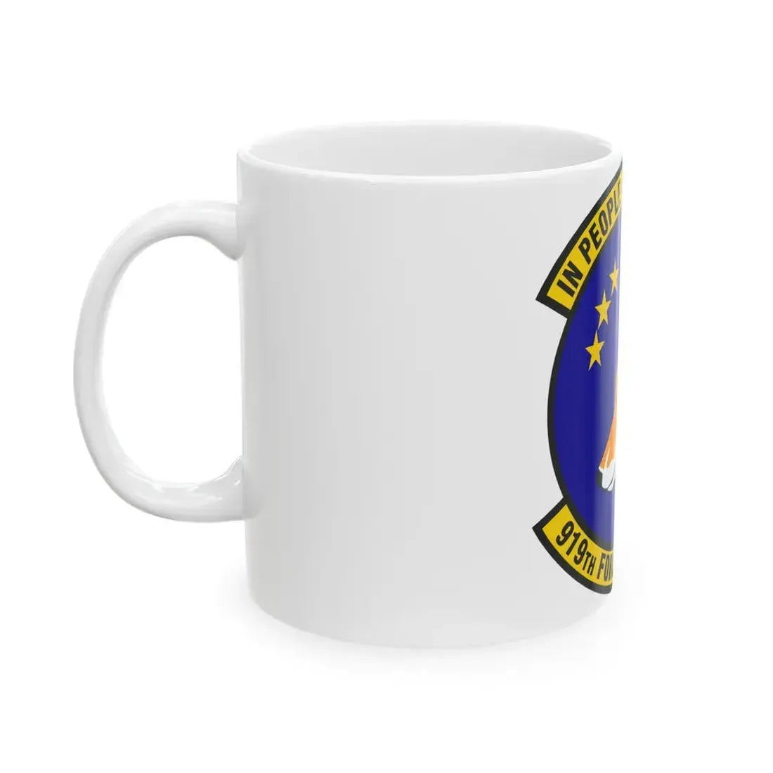 919th Force Support Squadron (U.S. Air Force) White Coffee Mug - Go Mug Yourself