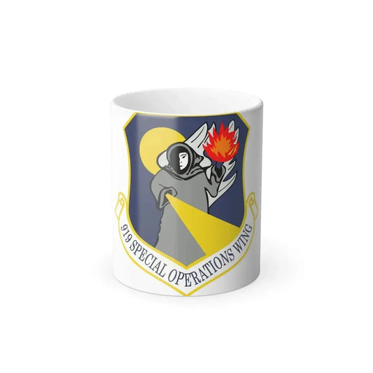 919th Special Operations Wing (U.S. Air Force) Color Changing Coffee Mug 11oz - Go Mug Yourself