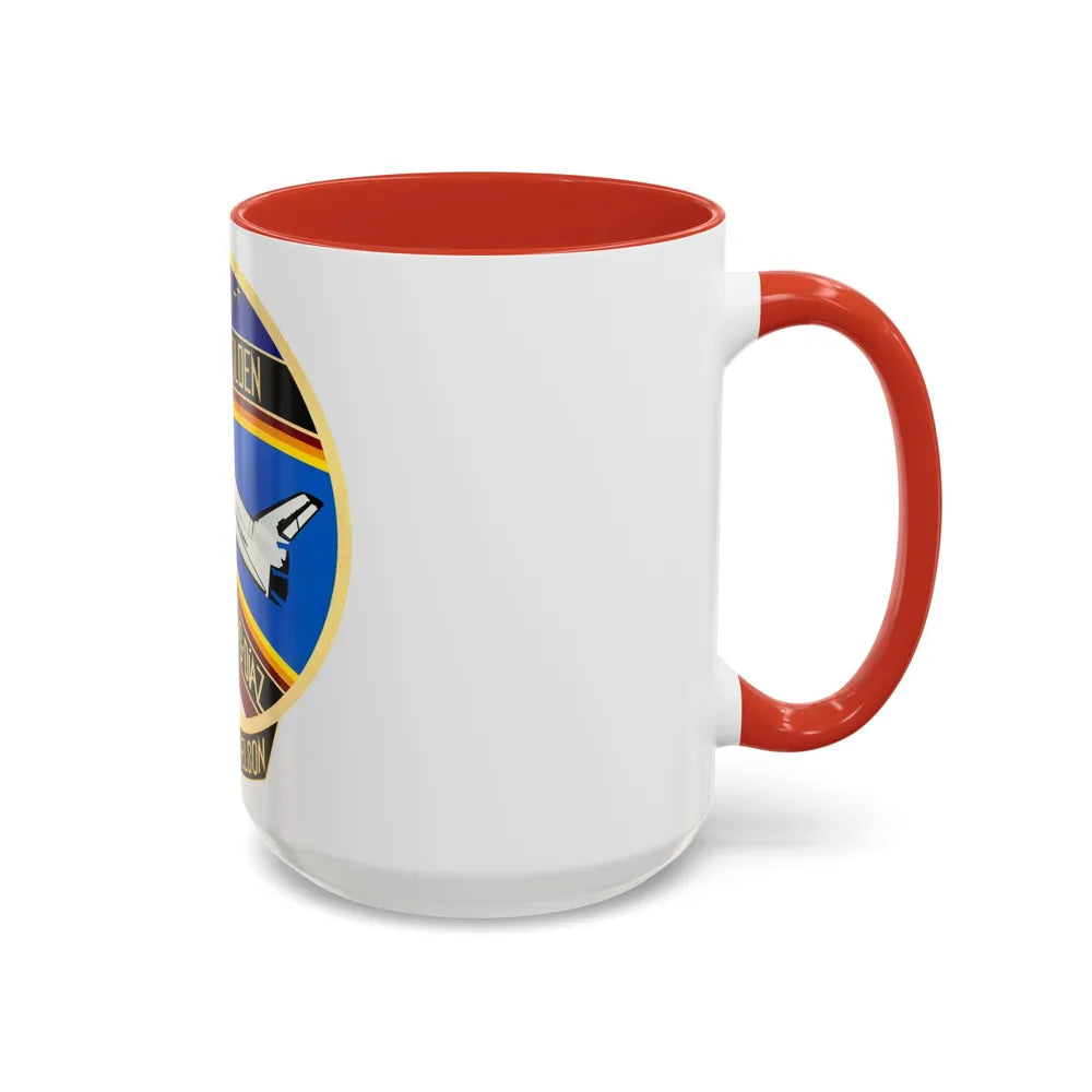 STS 61 c (NASA) Accent Coffee Mug-Go Mug Yourself