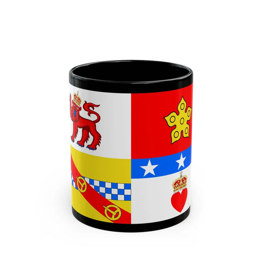 Flag of Angus UK - Black Coffee Mug-11oz-Go Mug Yourself