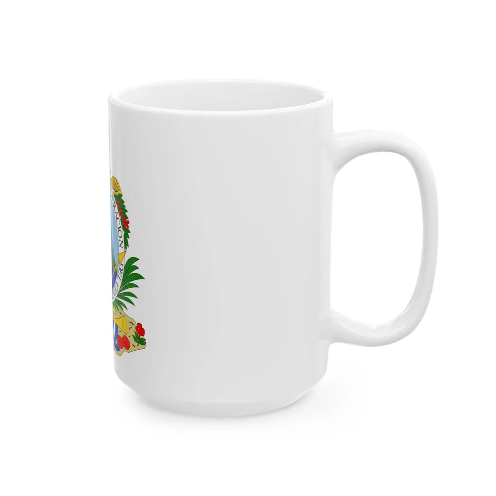 Coat of arms of Guatemala (1825-1843) - White Coffee Mug-Go Mug Yourself