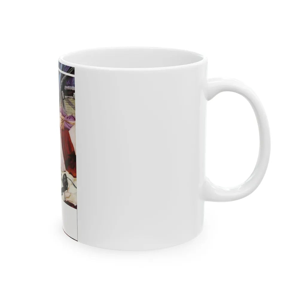 Enkele Reis Moskou by Ellen Edisson - White Coffee Mug-Go Mug Yourself