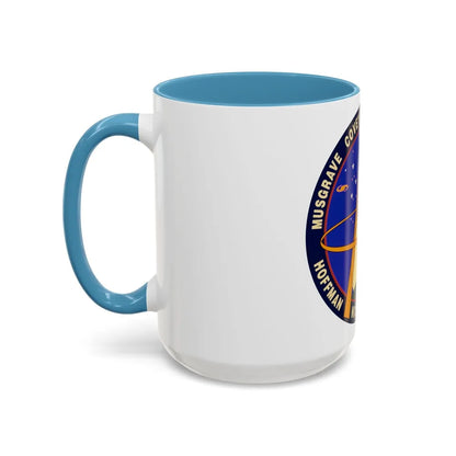 STS 61 (NASA) Accent Coffee Mug-Go Mug Yourself