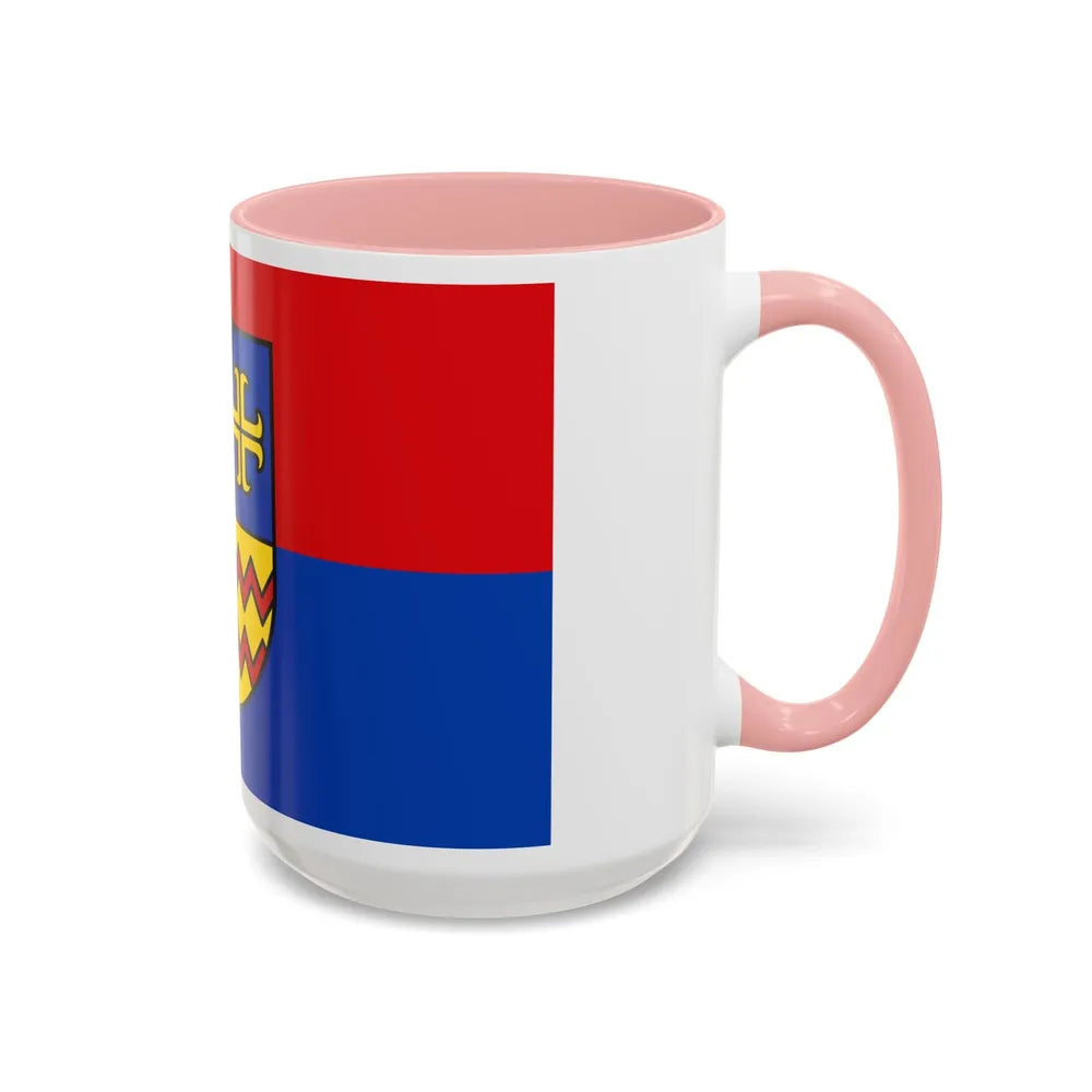 Flag of Ammerland Germany - Accent Coffee Mug-Go Mug Yourself