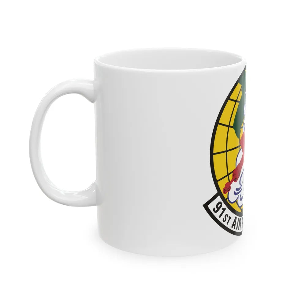 91st Air Refueling Squadron (U.S. Air Force) White Coffee Mug-Go Mug Yourself