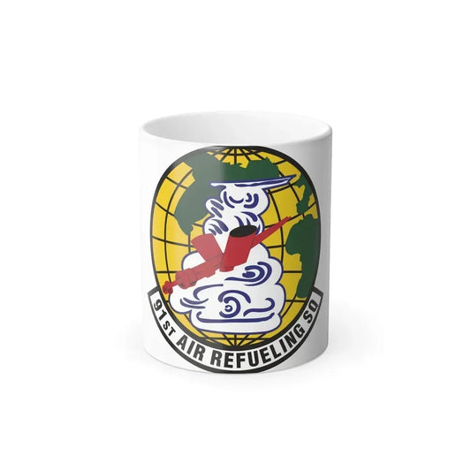 91st Air Refueling Squadron (U.S. Air Force) Color Changing Mug 11oz - Go Mug Yourself