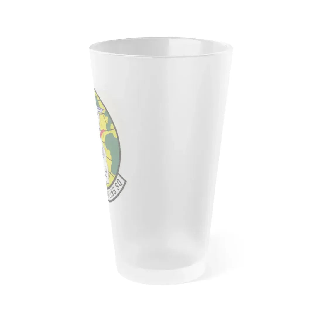 91st Air Refueling Squadron (U.S. Air Force) Frosted Pint Glass 16oz - Go Mug Yourself