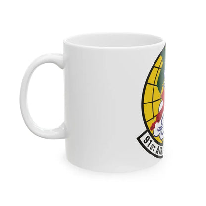 91st Air Refueling Squadron (U.S. Air Force) White Coffee Mug - Go Mug Yourself