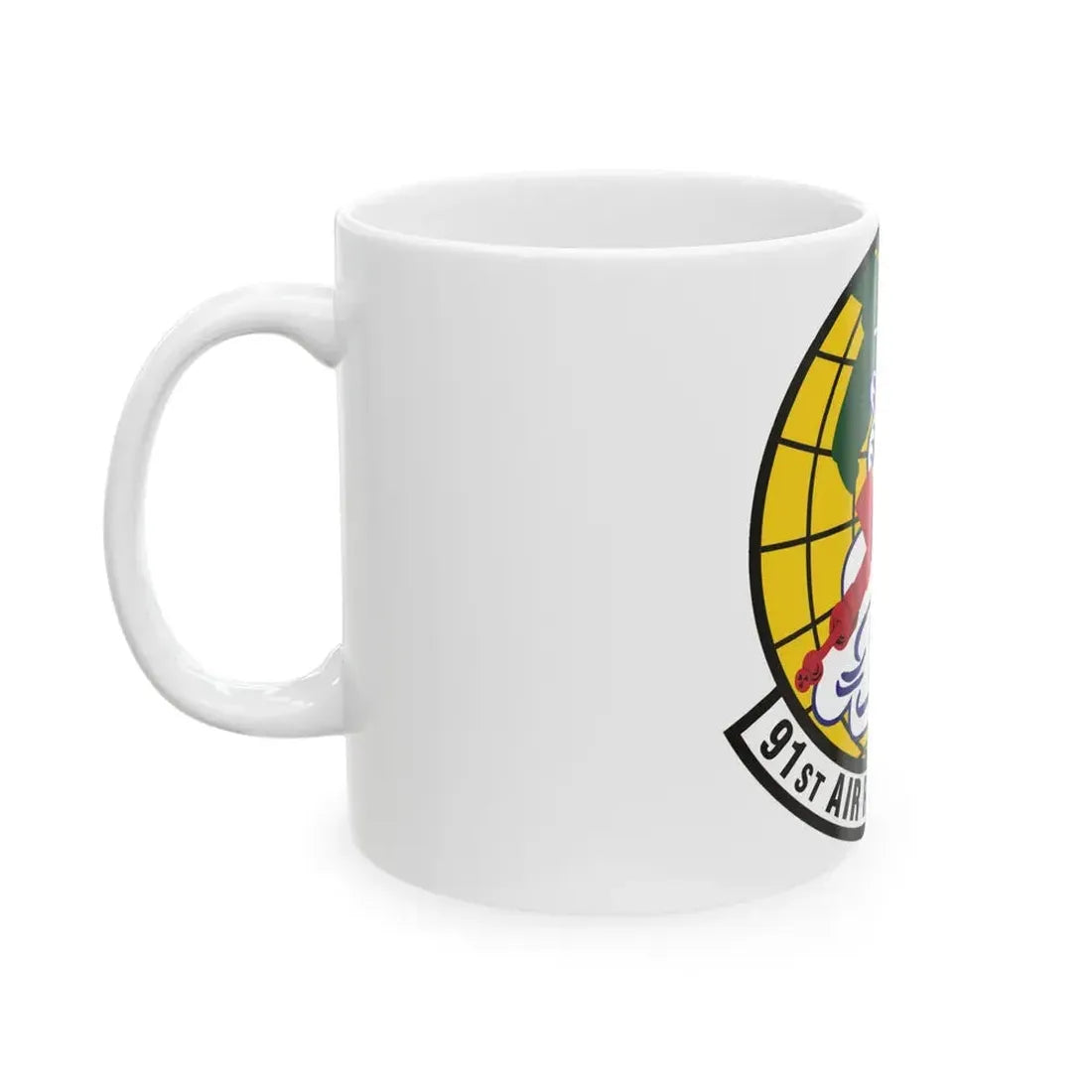 91st Air Refueling Squadron (U.S. Air Force) White Coffee Mug - Go Mug Yourself