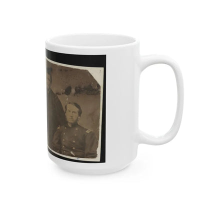 91st New York Volunteers (U.S. Civil War) White Coffee Mug-Go Mug Yourself