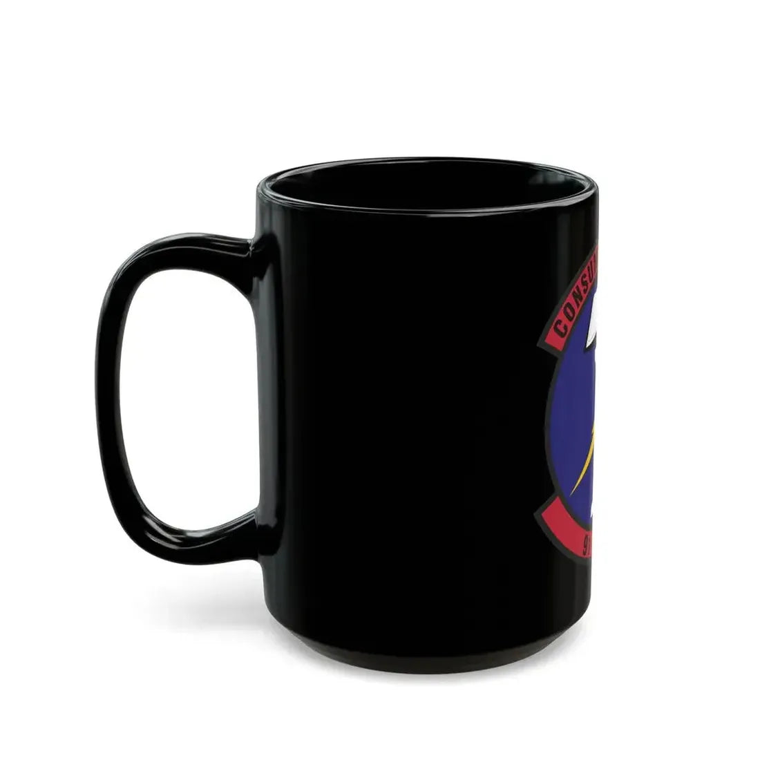 91st Security Support Squadron (U.S. Air Force) Black Coffee Mug - Go Mug Yourself