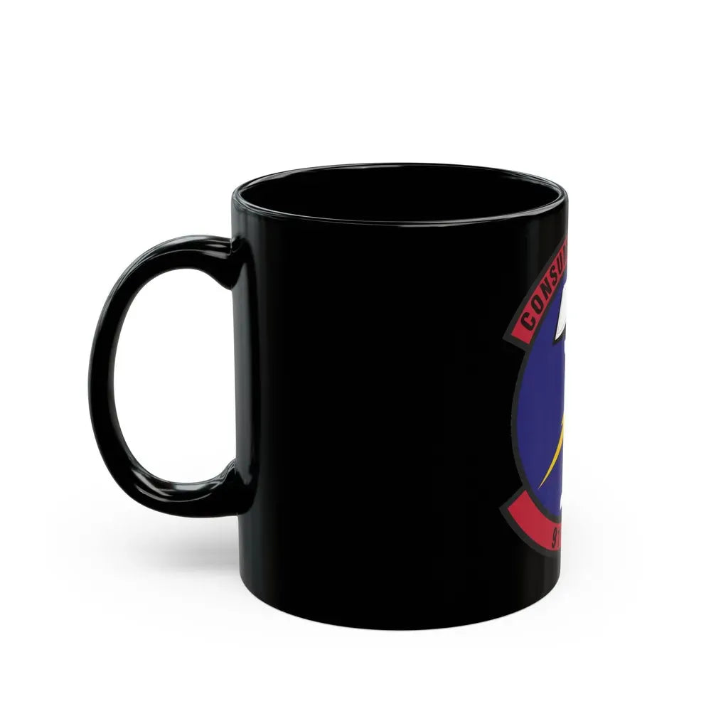 91st Security Support Squadron (U.S. Air Force) Black Coffee Mug - Go Mug Yourself