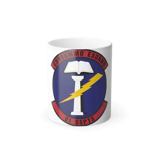 91st Security Support Squadron (U.S. Air Force) Color Changing Mug 11oz - Go Mug Yourself