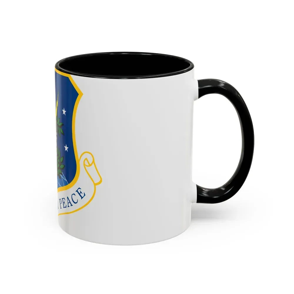91st Space Wing (U.S. Air Force) Accent Coffee Mug - Go Mug Yourself