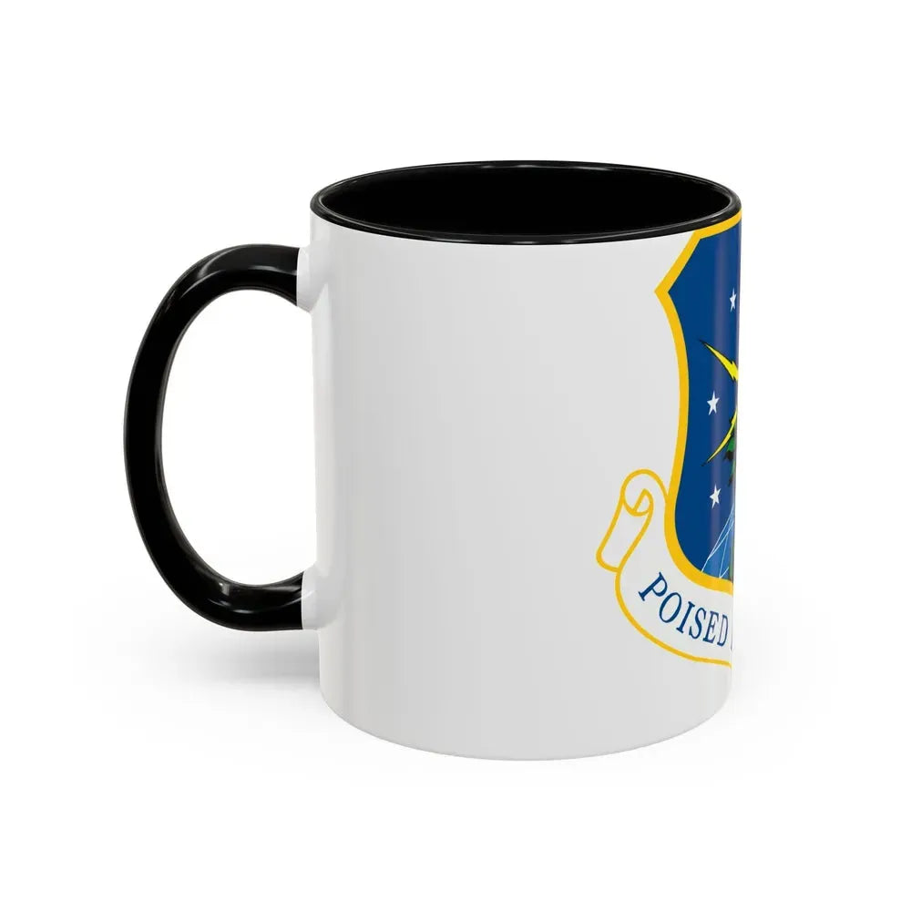 91st Space Wing (U.S. Air Force) Accent Coffee Mug - Go Mug Yourself
