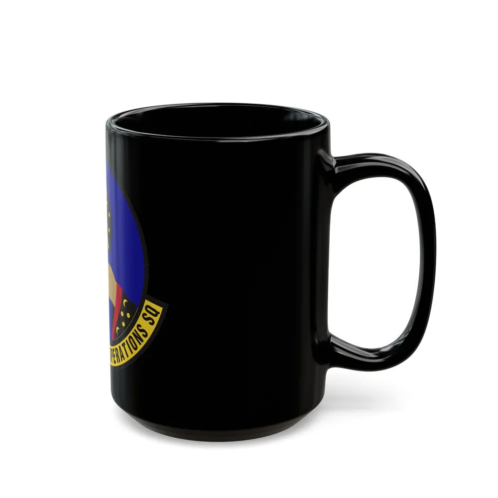 92 Maintenance Operations Squadron AMC (U.S. Air Force) Black Coffee Mug-Go Mug Yourself