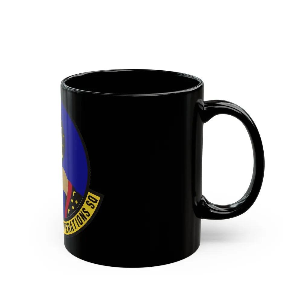 92 Maintenance Operations Squadron AMC (U.S. Air Force) Black Coffee Mug-Go Mug Yourself