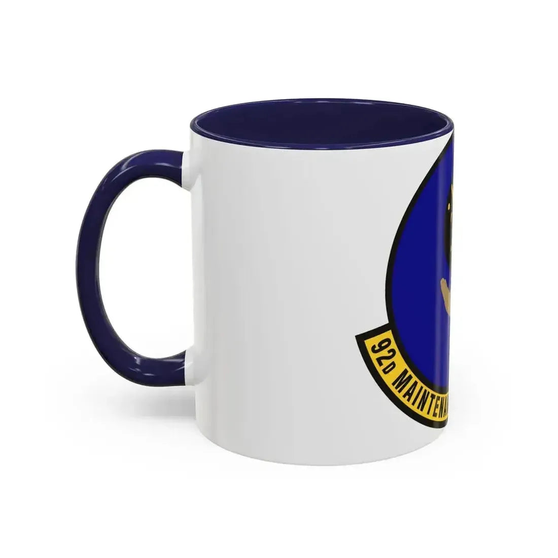 92 Maintenance Operations Squadron AMC (U.S. Air Force) Accent Coffee Mug - Go Mug Yourself