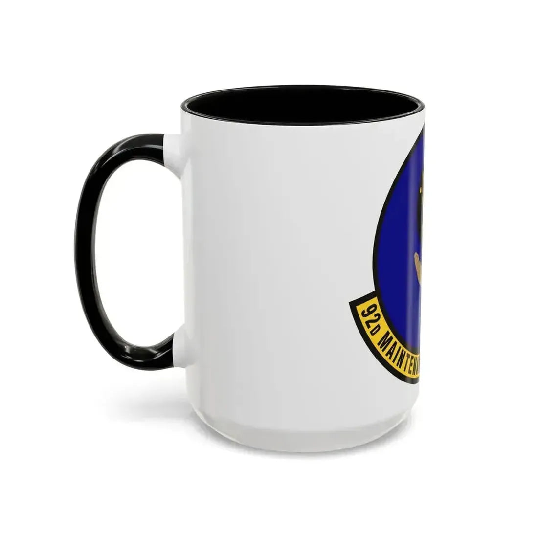 92 Maintenance Operations Squadron AMC (U.S. Air Force) Accent Coffee Mug - Go Mug Yourself