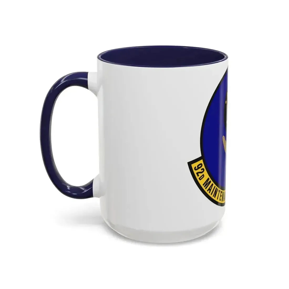 92 Maintenance Operations Squadron AMC (U.S. Air Force) Accent Coffee Mug - Go Mug Yourself