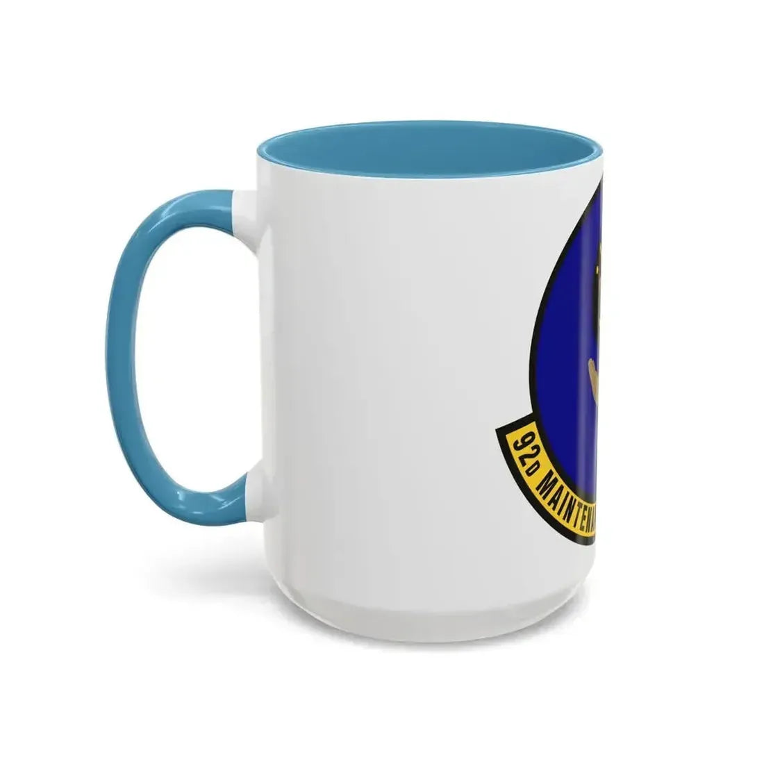 92 Maintenance Operations Squadron AMC (U.S. Air Force) Accent Coffee Mug - Go Mug Yourself