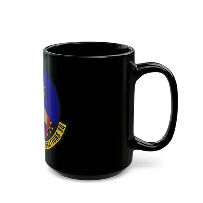 92 Maintenance Operations Squadron AMC (U.S. Air Force) Black Coffee Mug - Go Mug Yourself