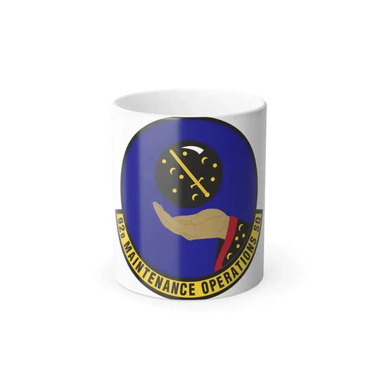 92 Maintenance Operations Squadron AMC (U.S. Air Force) Color Changing Mug 11oz - Go Mug Yourself