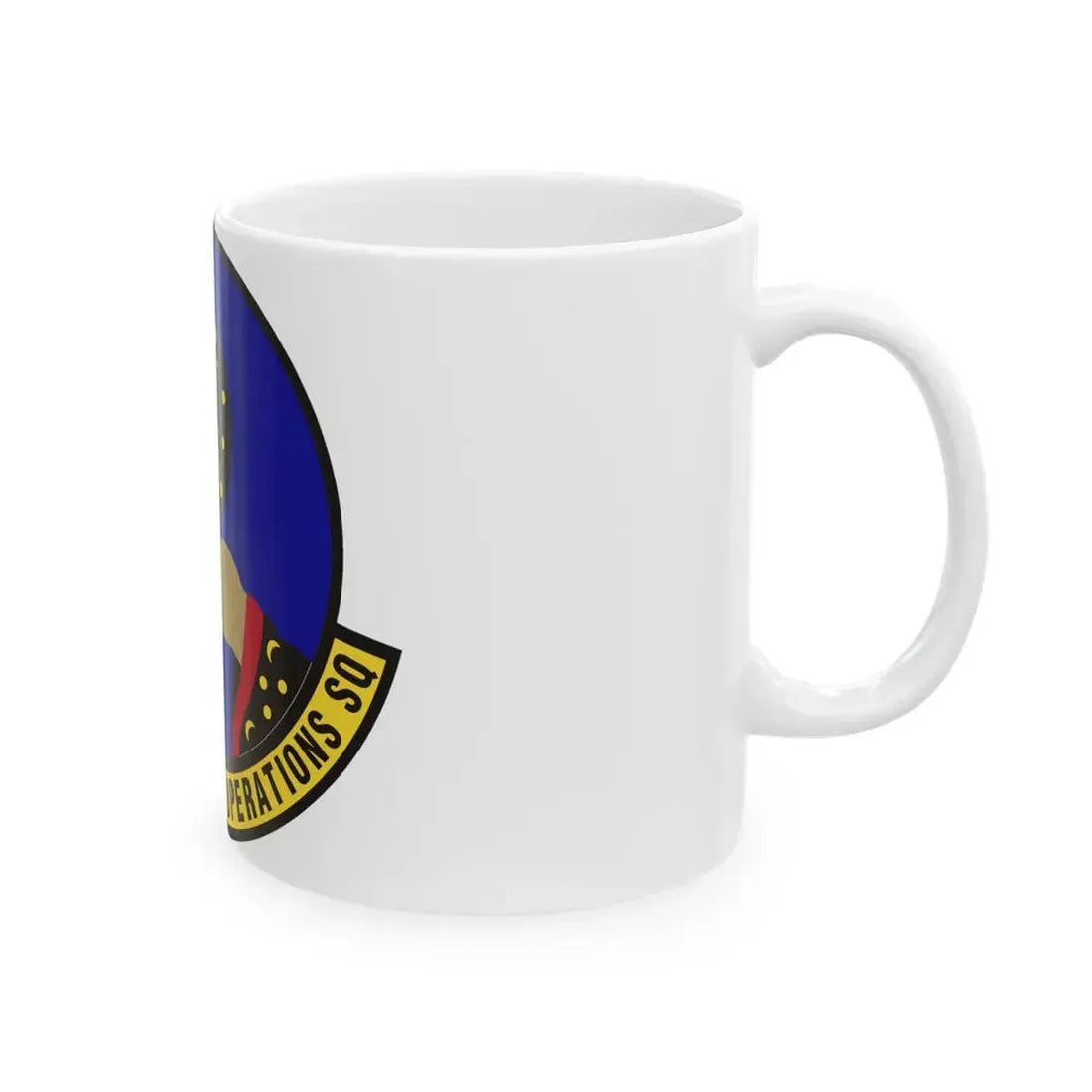 92 Maintenance Operations Squadron AMC (U.S. Air Force) White Coffee Mug - Go Mug Yourself