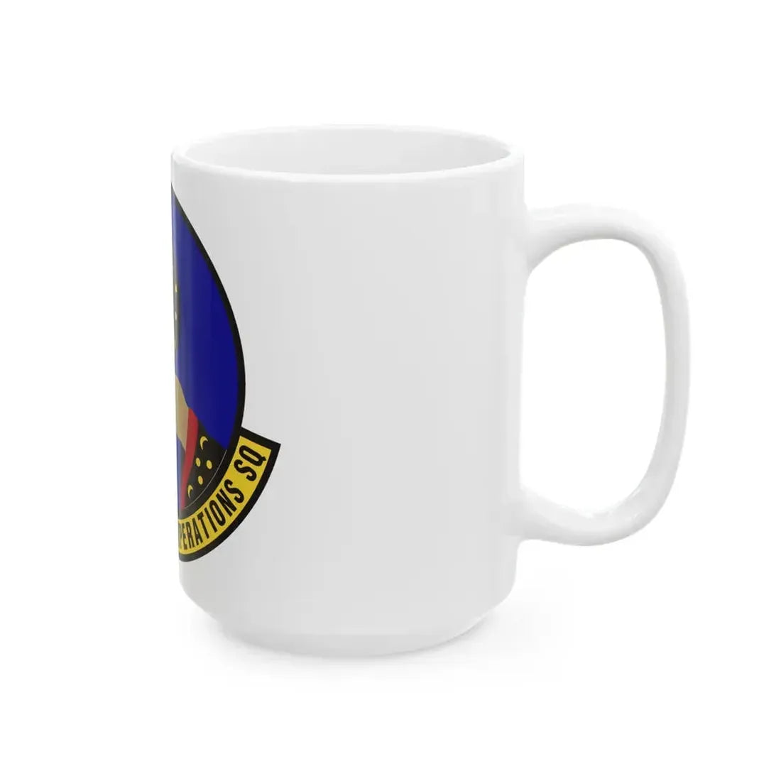 92 Maintenance Operations Squadron AMC (U.S. Air Force) White Coffee Mug - Go Mug Yourself