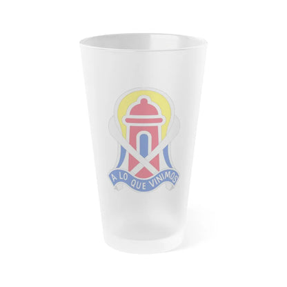 92 Military Police Brigade 2 (U.S. Army) Frosted Pint Glass 16oz-Go Mug Yourself