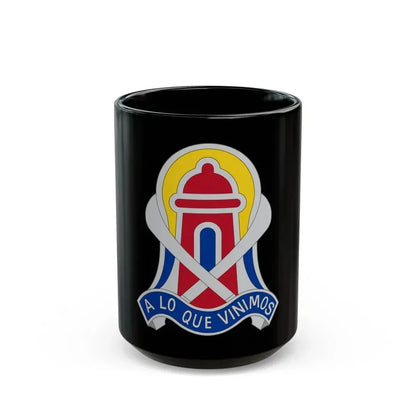 92 Military Police Brigade 2 (U.S. Army) Black Coffee Mug 15oz - Go Mug Yourself