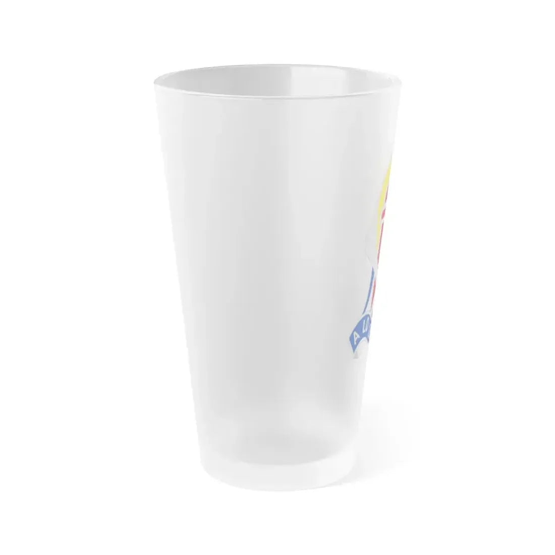 92 Military Police Brigade 2 (U.S. Army) Frosted Pint Glass 16oz - Go Mug Yourself