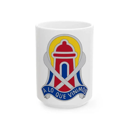 92 Military Police Brigade 2 (U.S. Army) White Coffee Mug 15oz - Go Mug Yourself