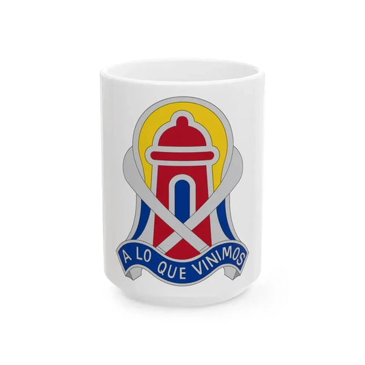 92 Military Police Brigade 2 (U.S. Army) White Coffee Mug 15oz - Go Mug Yourself